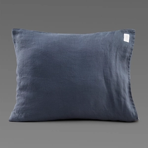 Örngott av linnetyg 50x60 Denim Blue