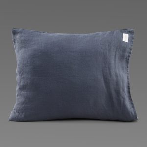 Örngott av linnetyg 50x60 Denim Blue