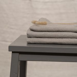 Badhandduk linne naturfärg