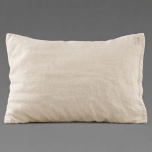 Örngott av linnetyg 50x60 benvit