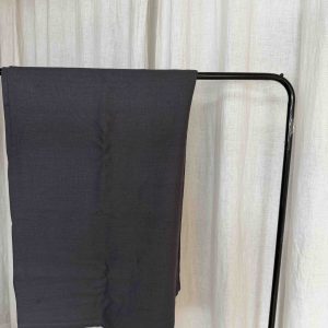 Second hand linneduk 140x400 cm mörkgrå